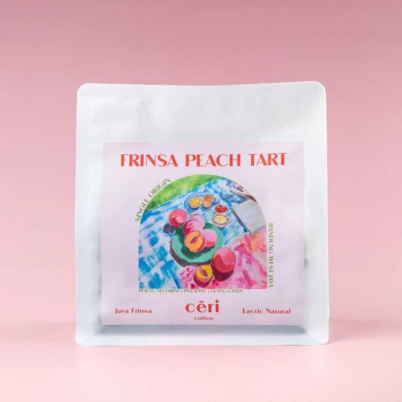 Frinsa Peach Tart - Espresso
